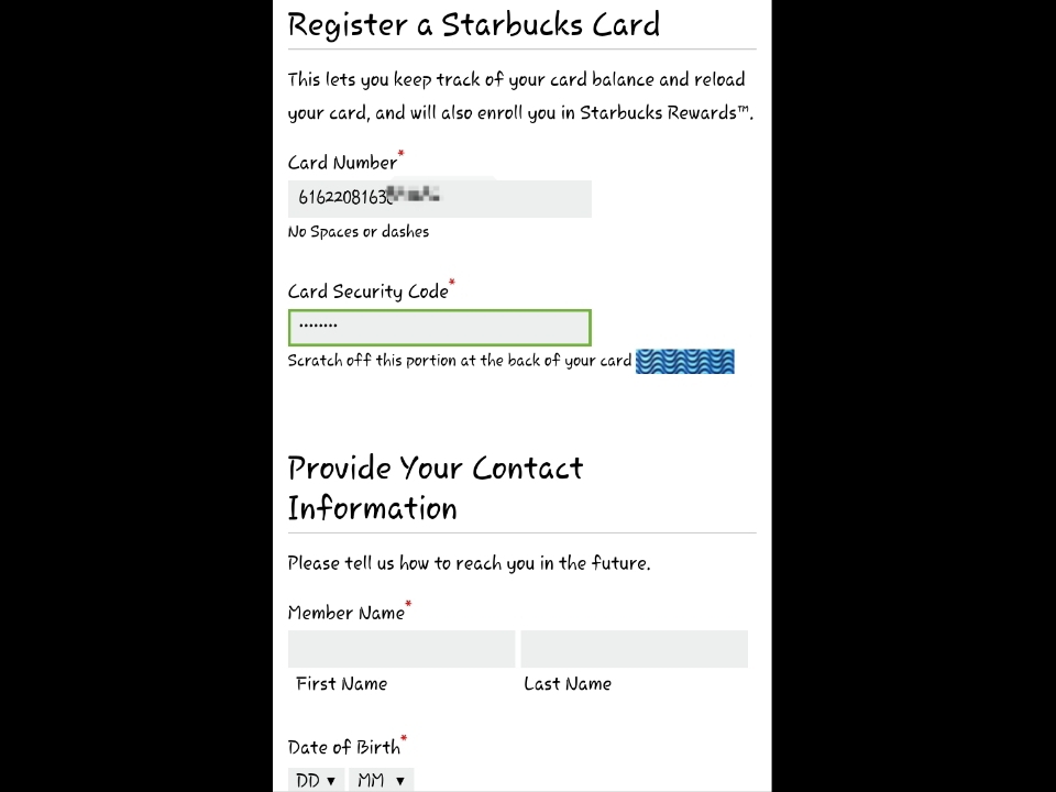 Registrasi Starbucks Card Yuk Rico Sihaloho