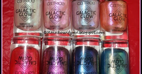 catrice galactic glow nail polish