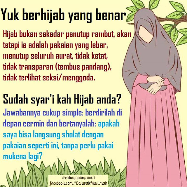 Wajib Baca! Jangan Sampai Salah Mengartikan Antara Hijab, Jilbab, Khimar Dan Kerudung Wajib Baca! Jangan Sampai Salah Mengartikan Antara Hijab, Jilbab, Khimar Dan Kerudung