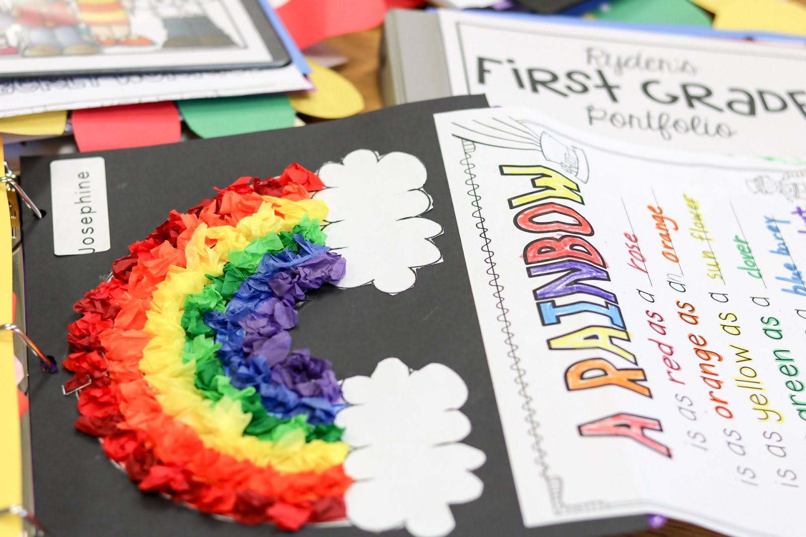 Starting off the Year with Student Portfolios jillian laura designs