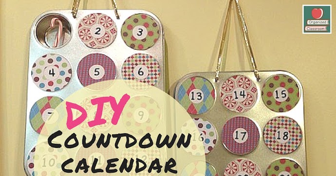 Classroom Freebies Too: DIY Countdown Calendar Classroom Freebies Too: DIY Countdown Calendar