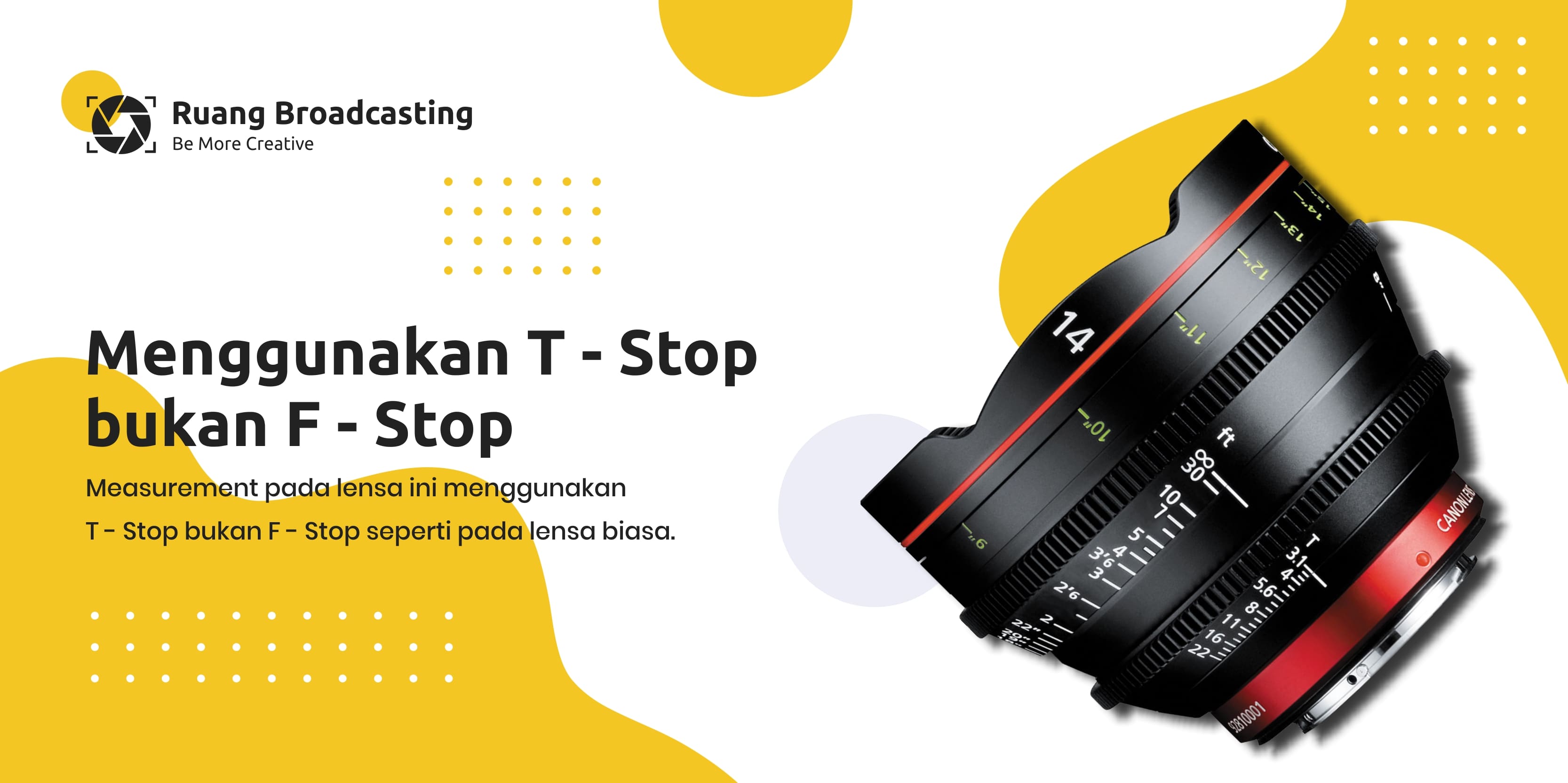 Cine lens dan lensa biasa, ini perbedaannya Cine lens dan lensa biasa, ini perbedaannya