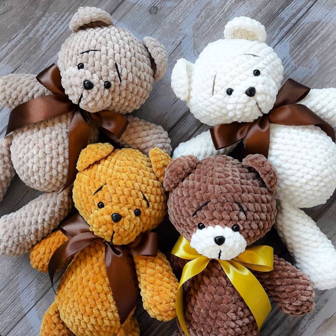 Crochet bears amigurumi