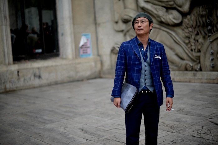 Street-Gents-Blue-Check-Palais-de-Tokyo-