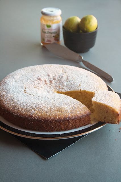 Torta all'olio d'oliva e lime