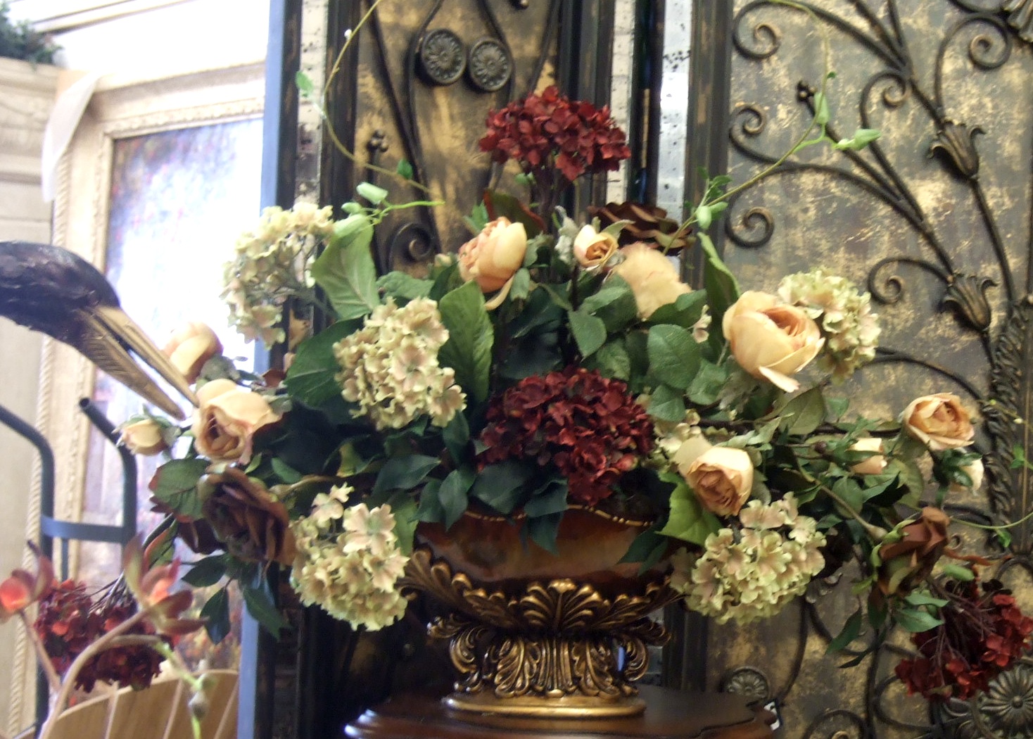 AnaSilkFlowers Images!!! Silk flowers Traditional Centerpiece and