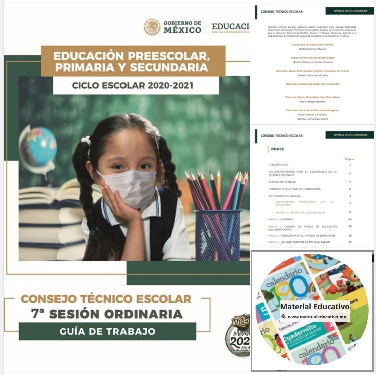 Consejo Técnico Escolar. Séptima Sesión Ordinaria. Ciclo Escolar 2020-2021. Educación Preescolar, Primaria y Secundaria. Consejo Técnico Escolar. Séptima Sesión Ordinaria. Ciclo Escolar 2020-2021. Educación Preescolar, Primaria y Secundaria.