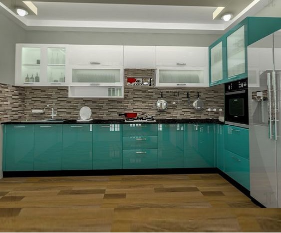 Modular Kitchen Designs For Small Kitchens New Red Design Cabinets