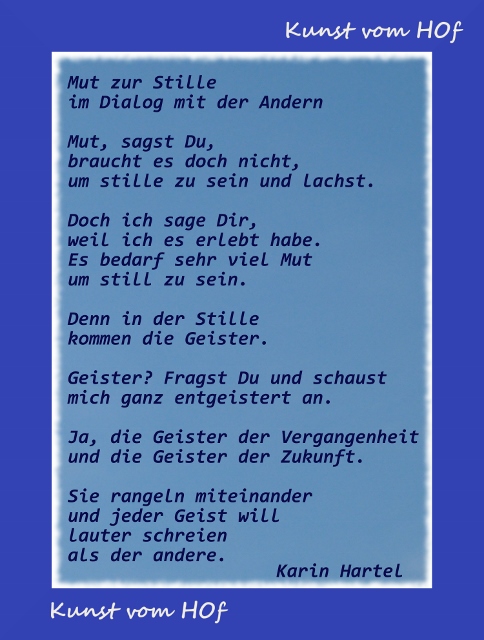 Mut Zum Dialog Kunst Vom Hof