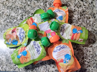 En lucha con la fruta y Nestlé Naturnes