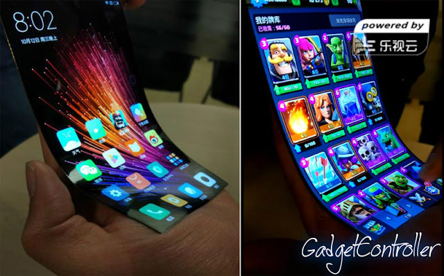 Xiaomi new smartphone with 'Bendable Screen'
