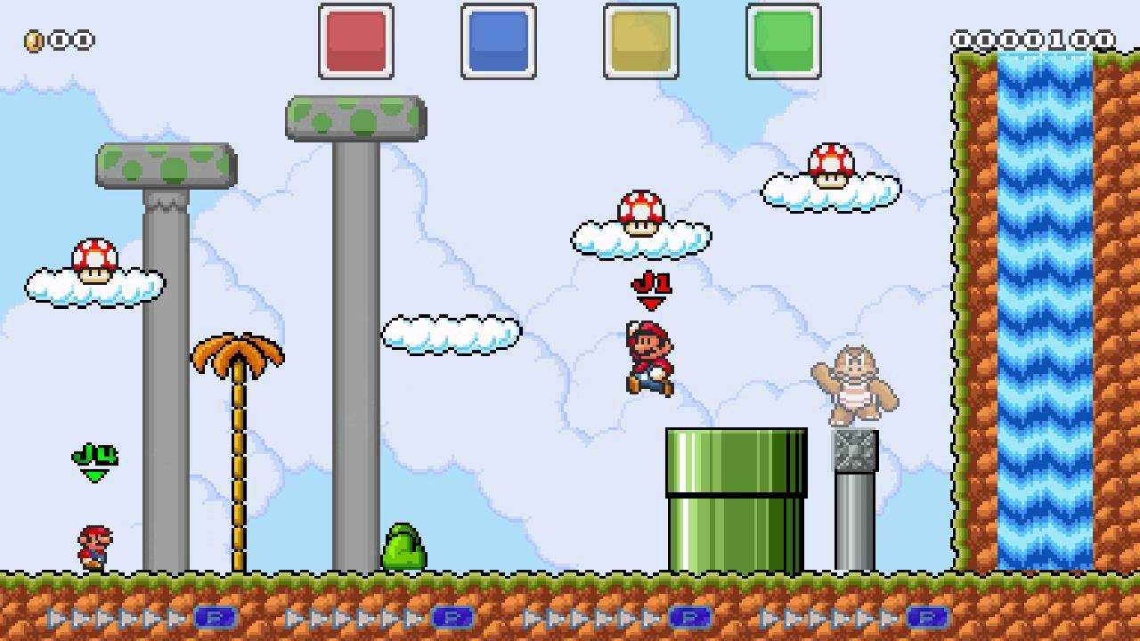 Super Mario 4 Jugadores