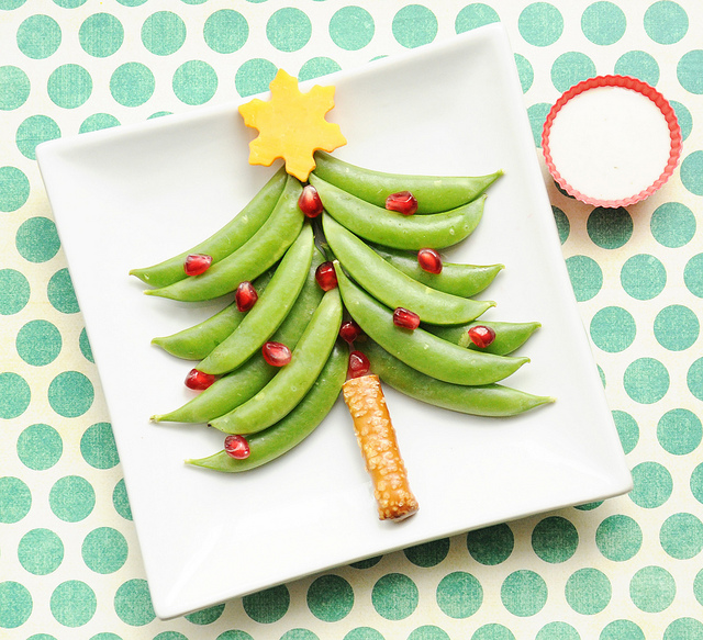 Be Different...Act Normal Healthy Christmas Tree Snack