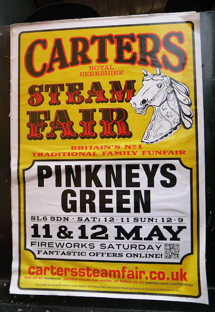 Carters Steam Fair, Pinkneys Green poster