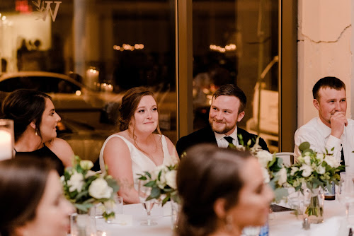 Willow St. Louis Wedding Photographer, Black white gold Wedding