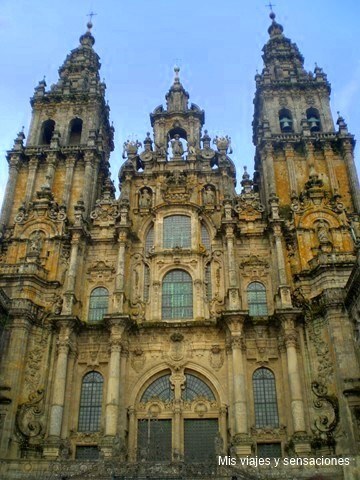 Fachada del Obradoiro, catedral de Santiago de Compostela