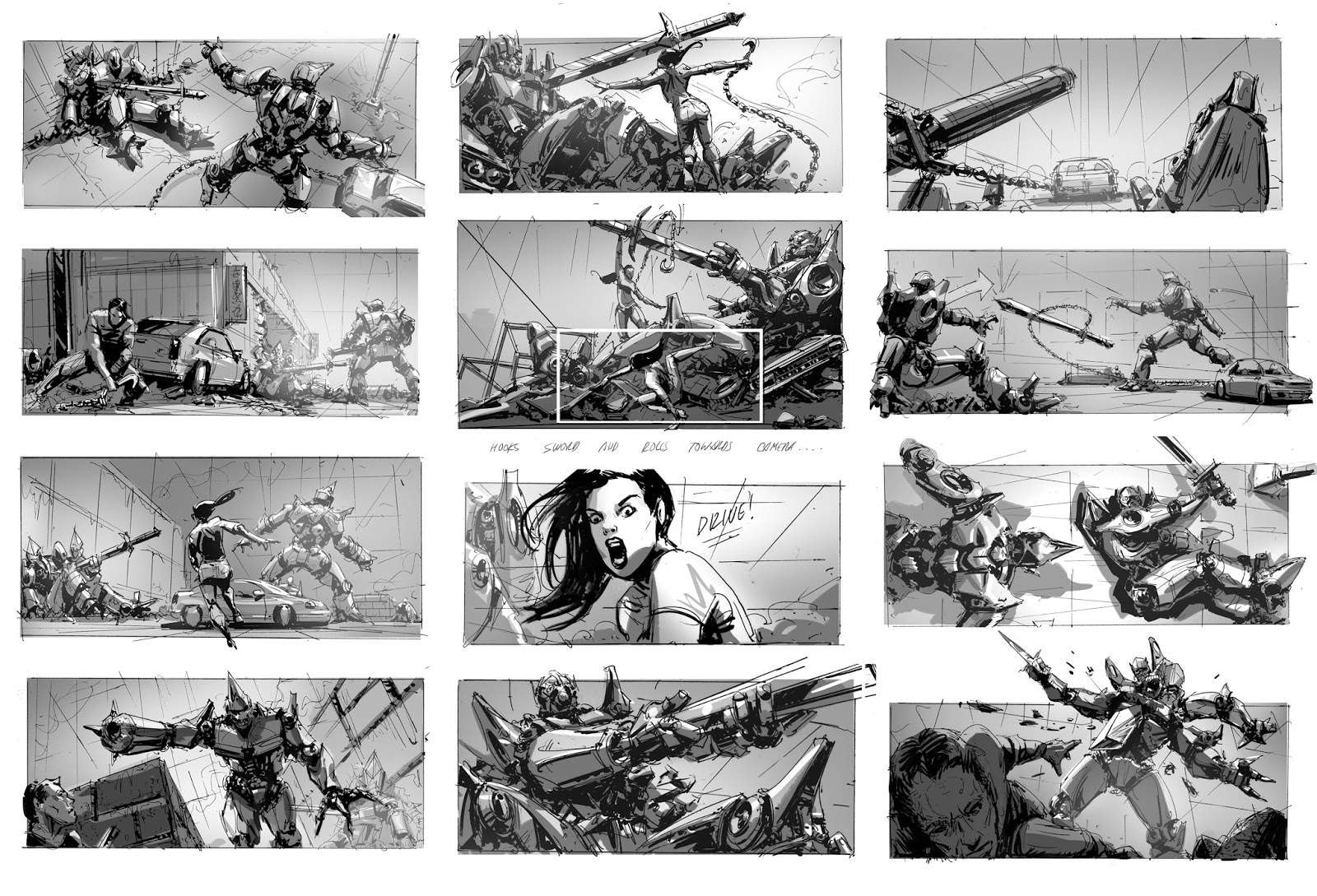 Exclusive Interview TRANSFORMERS AGE OF EXTINCTION Storyboard Artist