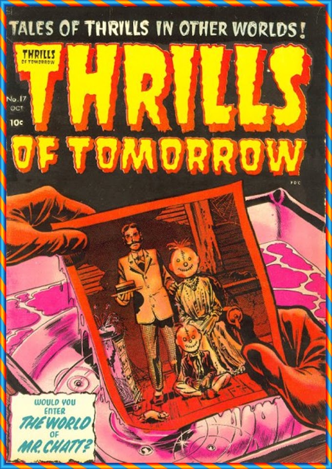 CAPAS DE GIBI  COVERS COMICS-HARVEY COMICS-Thrills-Of-Tomorrow