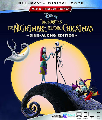 Nightmare Before Christmas Blu Ray 25th Anniversary Sing Along Edition