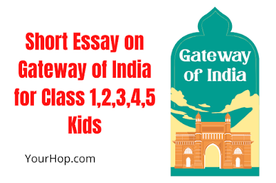 essay on gateway of india 200 words