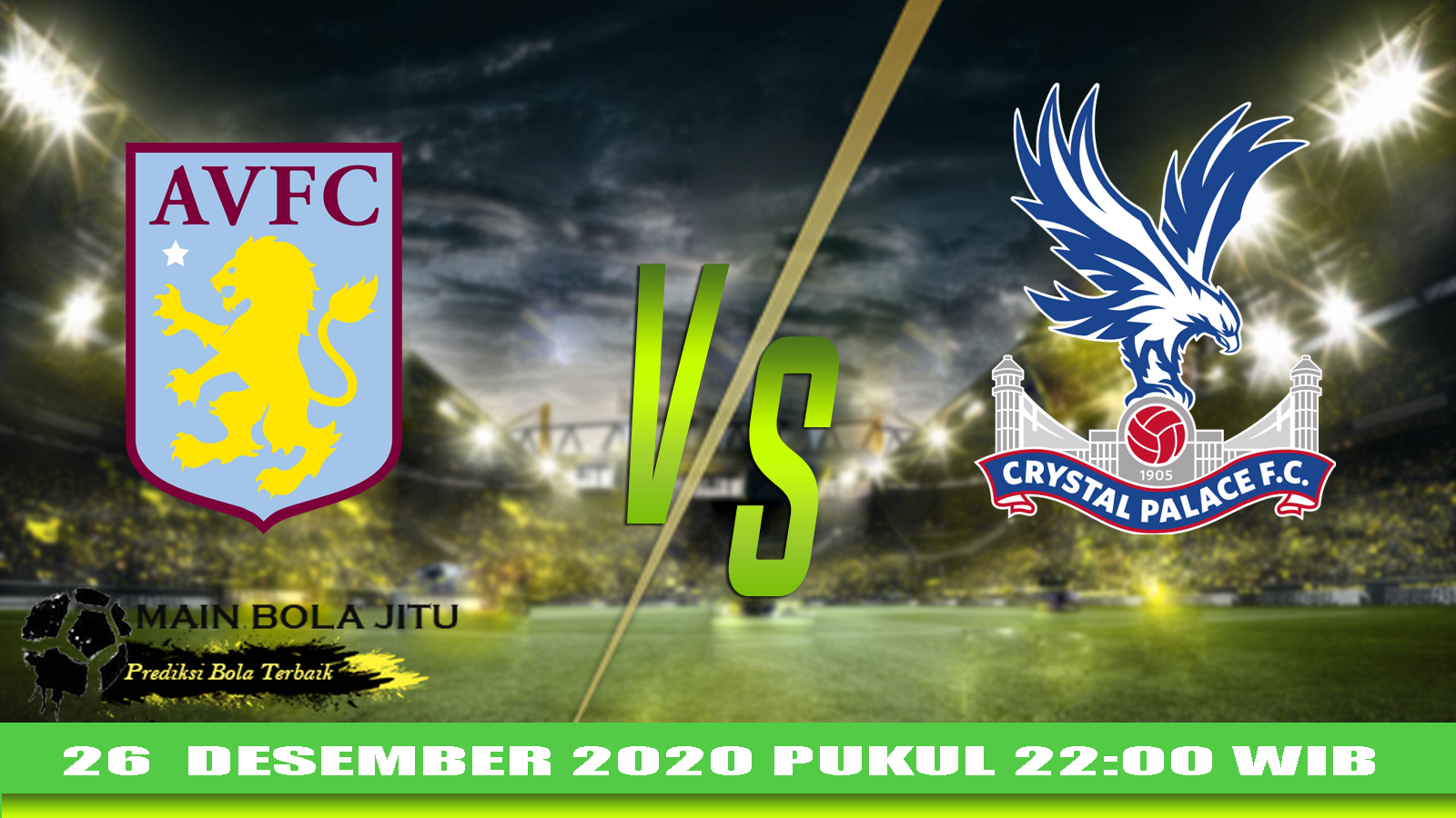 Prediksi Skor Aston Villa Vs Crystal Palace