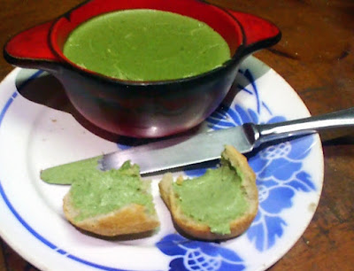 Tartinade de mâche.