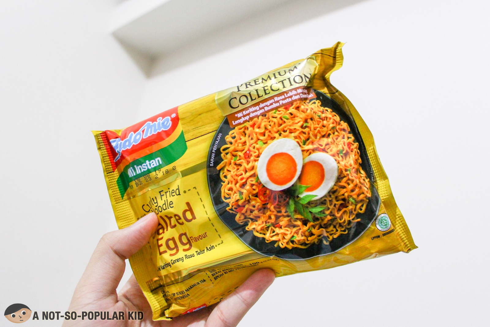 Indo Mie's Instant Noodles Salted Egg Collection A NotSoPopular