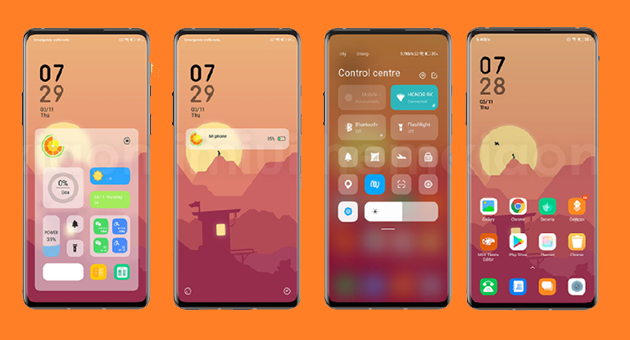 Tema MIUI 12 (Mtz) Tembus Aplikasi Keren Terbaik Dengan Design Simple