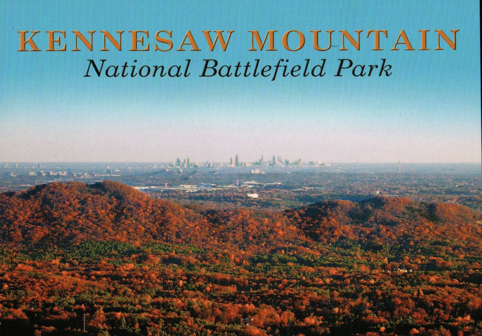 Kennesaw Mountain Postcards Kennesaw Mountain National Battlefield Park