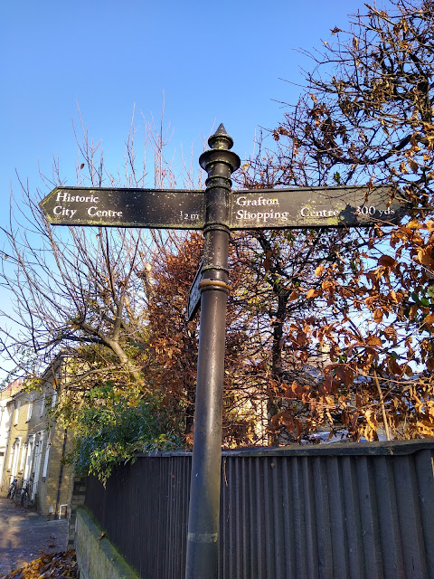 Signpost, Cambridge, UK, Psychogeography, The Kite