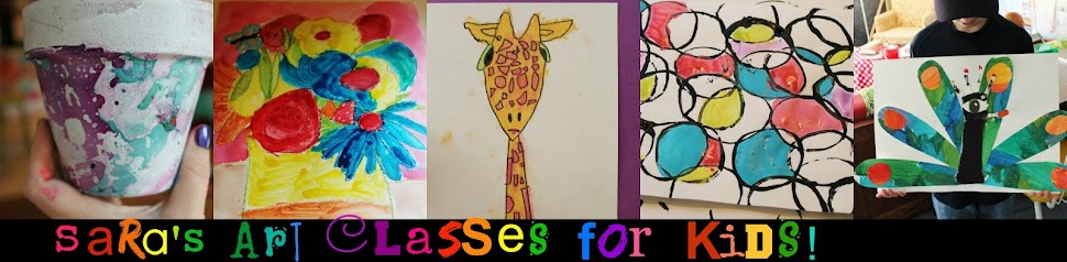 Sara's Art Classes for Kids! 