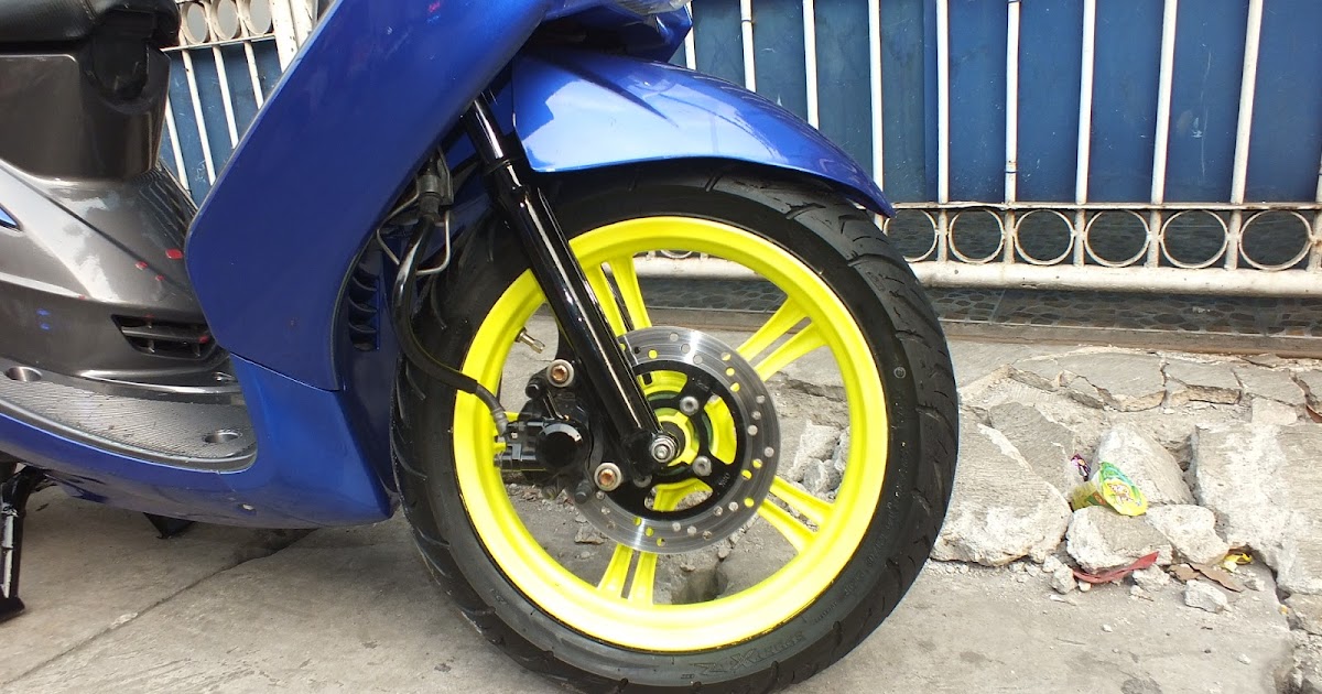 Top Populer 51+ Modifikasi Mio M3 Tapak Lebar