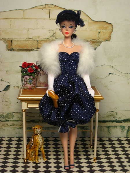 actie Ik wil niet cijfer The Couture Touch: Barbie Returns to 1950's Glamour
