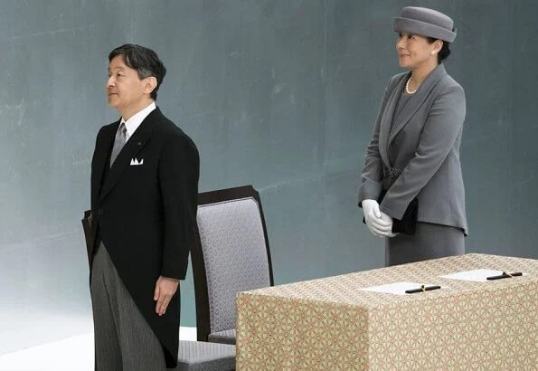 Japan's Emperor Naruhito and Empress Masako attended a memorial service marking the 74th anniversary of Japan's surrender in WWII