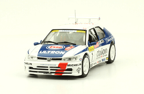 collezione rally monte carlo Peugeot 306 Maxi 1996 F. Delecour - H. Sauvage