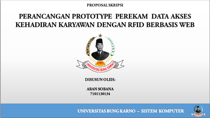 Contoh Bentuk Presentasi Power Point Untuk Sidang Proposal Skripsi Teknik Komputer Sistem Komputer Guebans Com