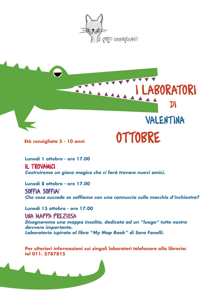 L'Aeroplano di Biscotto Pronti, attenti, via! I miei laboratori di ottobre L'Aeroplano di Biscotto Pronti, attenti, via! I miei laboratori di ottobre