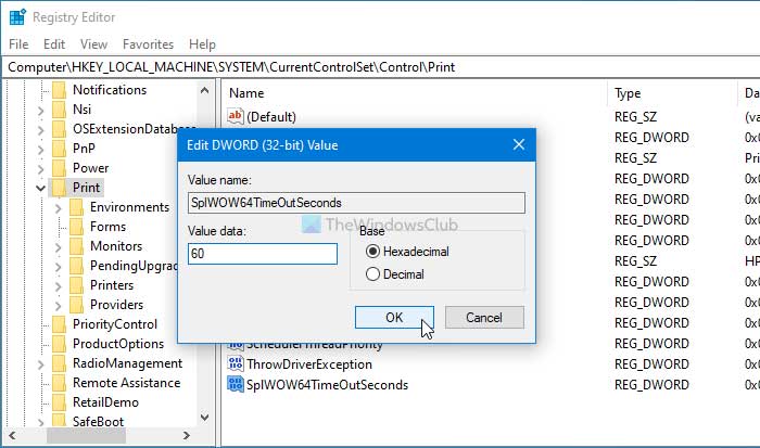 splwow64.exe - Error del sistema al imprimir en Windows 10