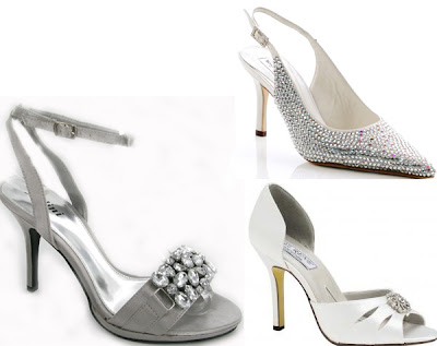 A Wedding Addict: Silver Wedding Shoes