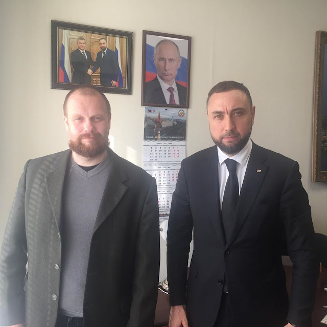 Встретился со своим другом депутатом ГосДумы и хорошим человеком Шамсаилом Саралиевым.