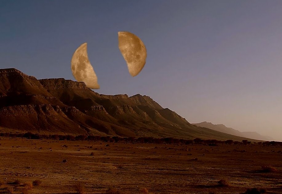 The Story of the Prophet Muhammad Splitting the Moon Amazed the King of Syria inspiloger