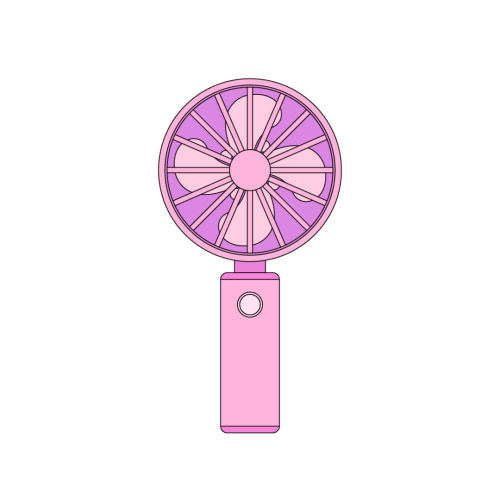 ハンディー扇風機