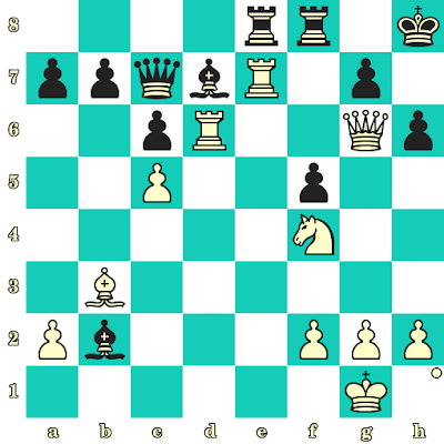 Les Blancs jouent et matent en 2 coups - Jon Kristinsson vs Ch Najar, Nice, 1974