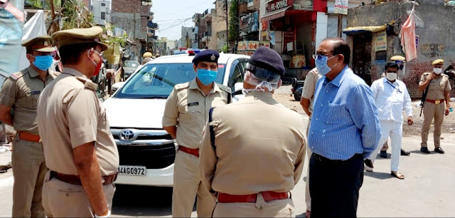 अलविदा जुमे की नमाज से पूर्व डीएम व एसएसपी ने जनपद में लिया सुरक्षा का जायजा 3 20200522 154235