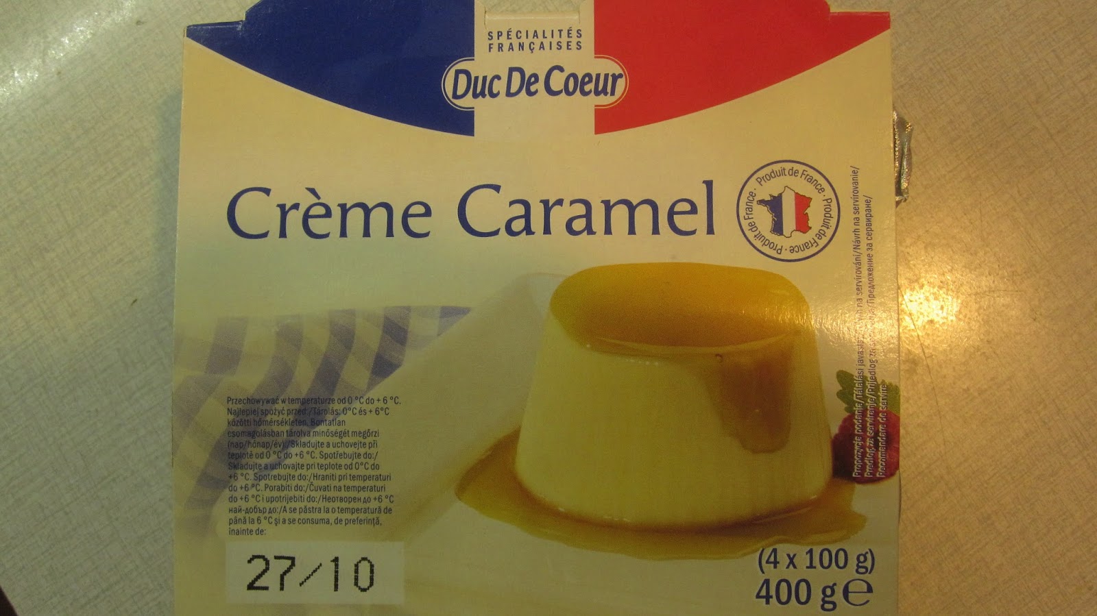 - Caramel Shopping Coeur Creme Log: Duc De
