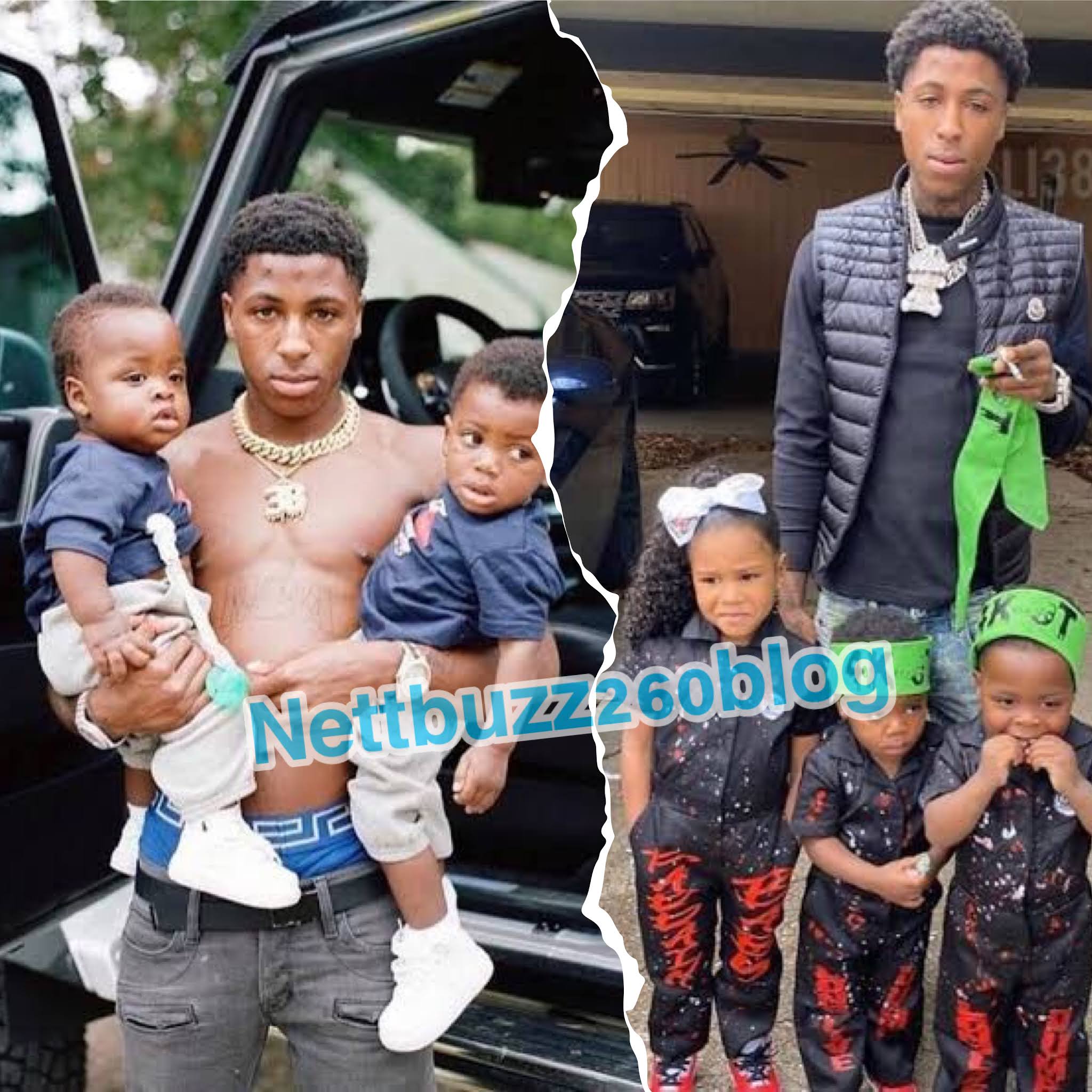 NETTBUZ260: America rapper: NBA Youngboy is now a father of 7 age 21 ...