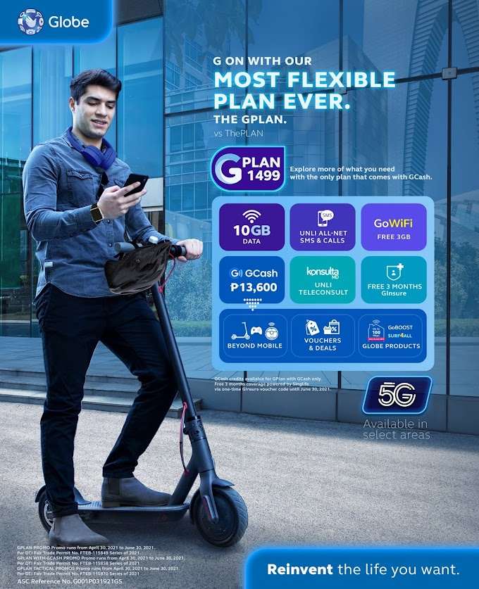 Globe rolls out all-new GCash-powered GPlans-- limitless options in the customer’s hands