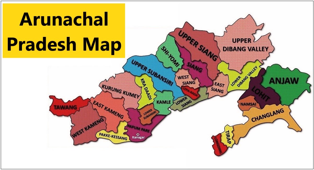 Arunachal Pradesh State GK General Knowledge