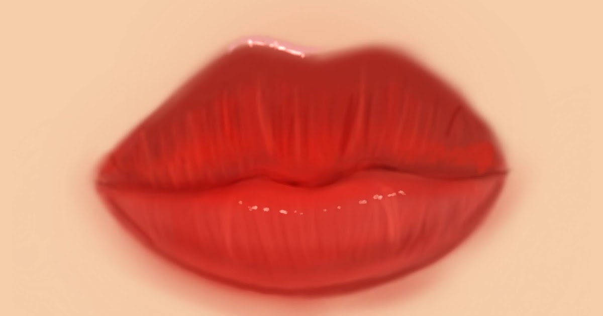 Lips illustration using Procreate Digital Illustration using Procreate