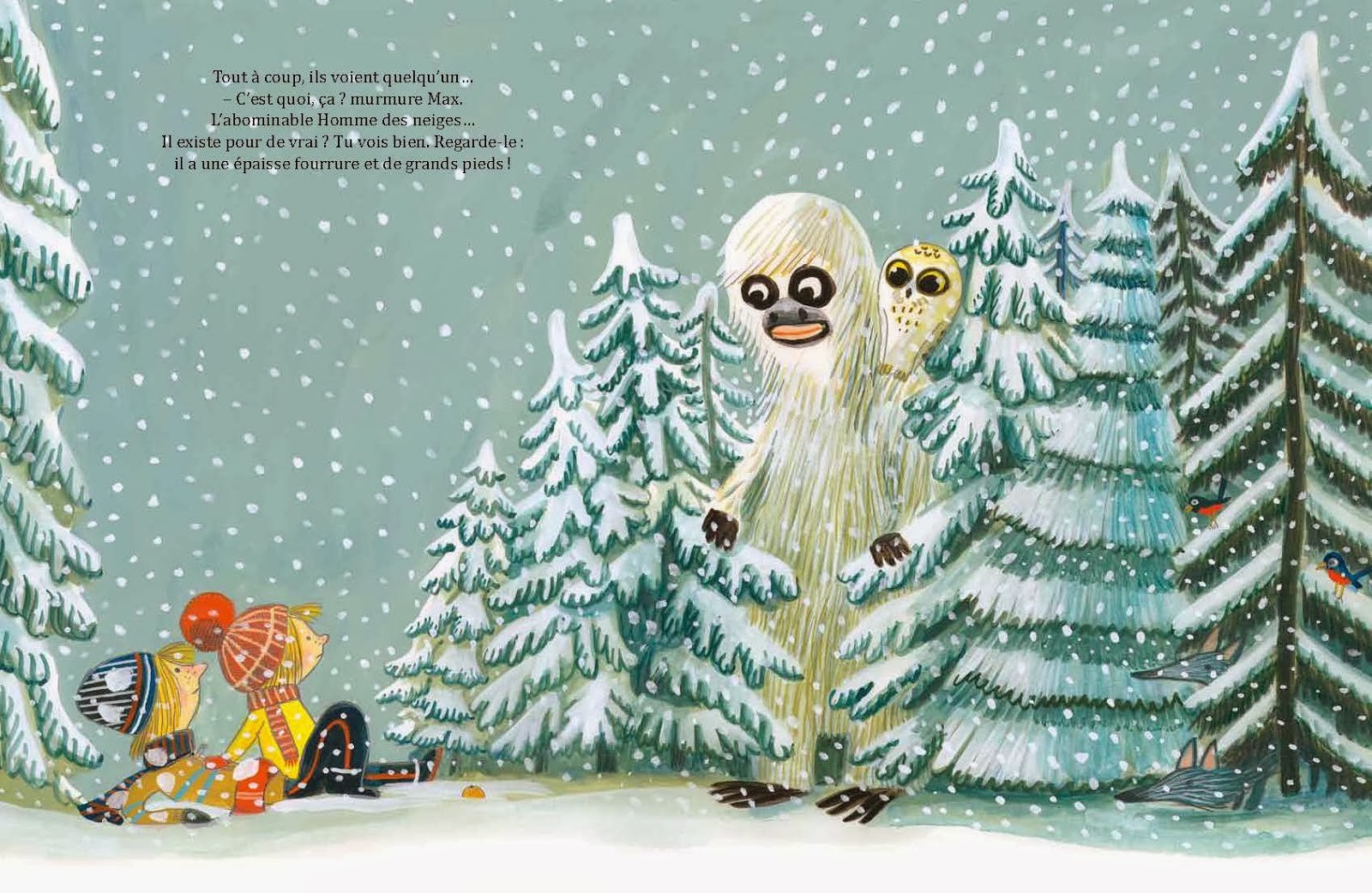 Le blog d'Albin Michel Jeunesse L'abominable Homme des neiges Le blog d'Albin Michel Jeunesse L'abominable Homme des neiges